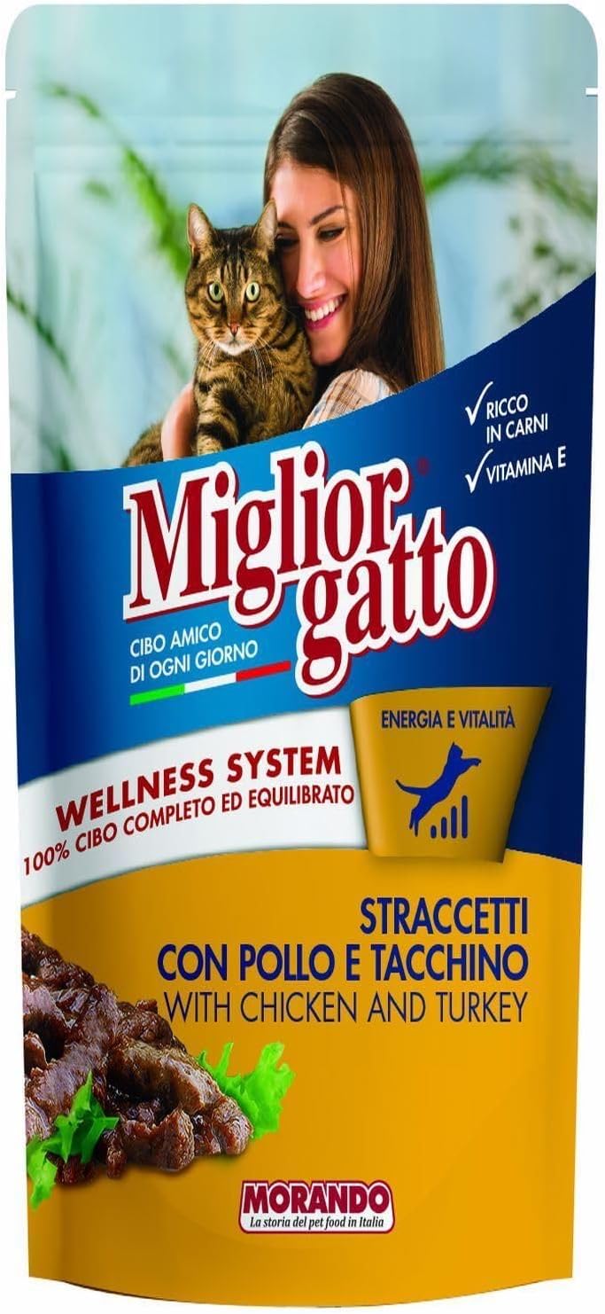 Alternative view of Miglior Gatto Tavuklu Hindili Yaş Kedi maması 100 Gr