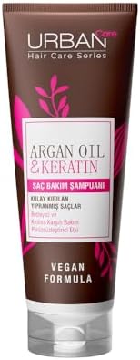 Alternative view of Argan Yağı & Keratin Kolay Kırılan Yıpranmış Saçlara Özel Saç Bakım Şampuanı 250 ml- Vegan