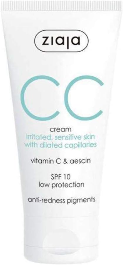 Ziaja Cc Krem Tahriş Olmuş Hassas Cilt Spf 10 50 ml