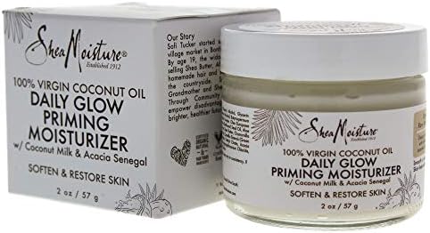 SheaMoisture%100 Saf Hindistan Cevizi Yağlı Günlük Makyaj Öncesi Nemlendirici 57GR