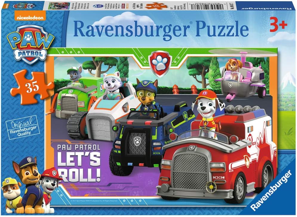Alternative view of 35p Puzzle Paw Patrol, Yapboz