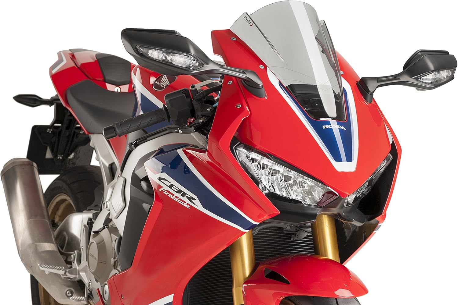 Alternative view of Puig Yarış Ekranı CBR1000RR 17-19 C/Duman