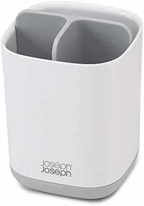 70509 Easy-Store Diş Fırçalık, Beyaz/Gri