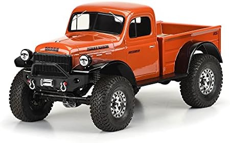 Alternative view of 1/10 1946 Dodge Power Wagon Clear Body 12.3" (313mm) WB Crawlers