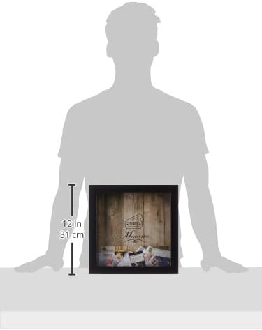 Alternative view of Frames Biletler için gölge kutusu, 25,4 x 25,4 cm, siyah