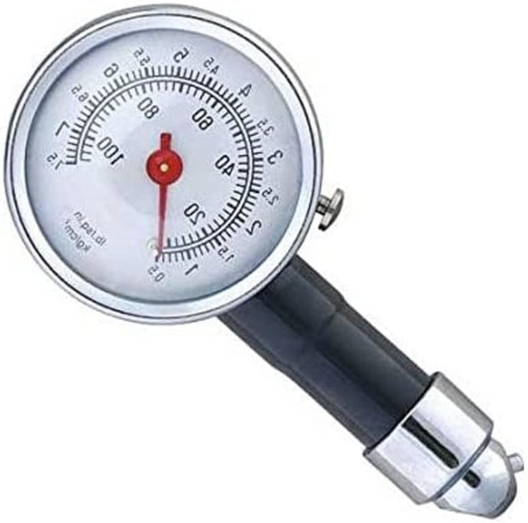 Wert W 2661, Lastik Basınç Ölçer, Siyah, (Metal)