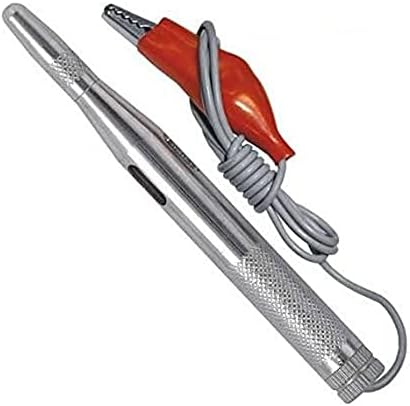 Alternative view of Wert W 2605, Oto Elektrik Kontrol Kalemi, Metal Gövdeli, 6/24V, Gri, Kırmızı