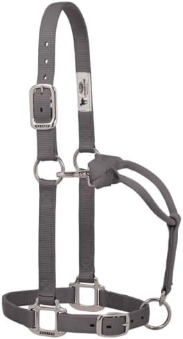 Alternative view of 35-7375-GH Orijinal Ayarlanabilir Naylon Halter Krom Kaplama Donanım, Grafit, 2,54 cm Ortalama At
