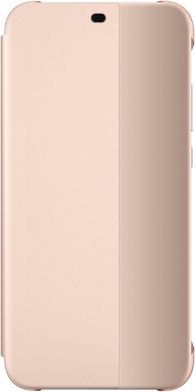 P20 Lite Smart View Flip Cover Kılıf, Pembe