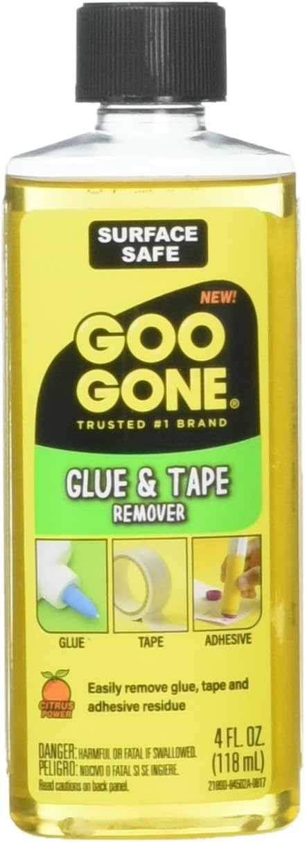 Alternative view of Goo Gone Tutkal ve Bant Yapıştırıcı Sökücü - 4oz Yapıştırıcıları Çıkarır Çıkartmalar Crayon Sakız Pencere Çıkartmaları Glitter Etiketler ve Daha Fazlası