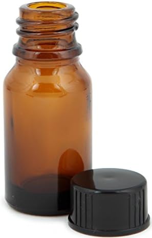 Vivaplex, 24, kehribar, 10 ml (1/3 oz) cam şişe, kapaklı
