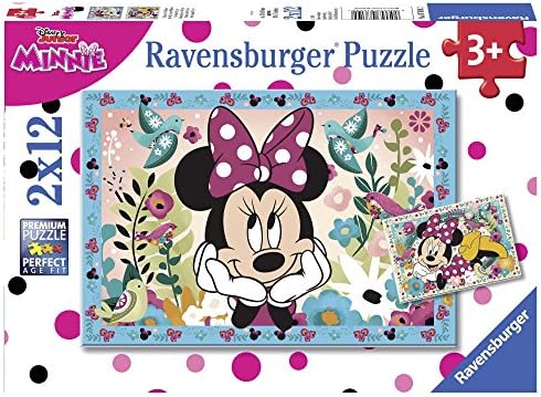 Alternative view of (76192) - 2 x 12 Parça Puzzle Wd, Minnie