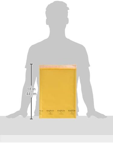 Alternative view of #5 Kabarcık Postalar 25 x 40 cm Kargo Dolgulu Zarflar Kendinden Yapışkanlı Su Geçirmez Yastıklı Posta 10'lu Paket, Altın (KBMVR_10,5 x 16-10)