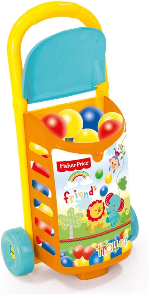 Çek Çek Araba ve Toplar Renkli 1+