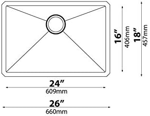 Alternative view of KHU100-28 Mutfak Lavabosu, 71 cm, Paslanmaz Çelik