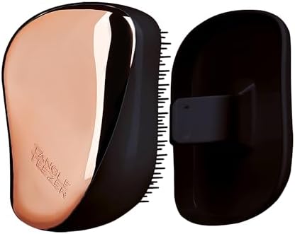 Alternative view of Tangle Teezer Kompakt şekillendirici dolaşık açıcı saç fırçası, gül altın siyah, 1 Gram