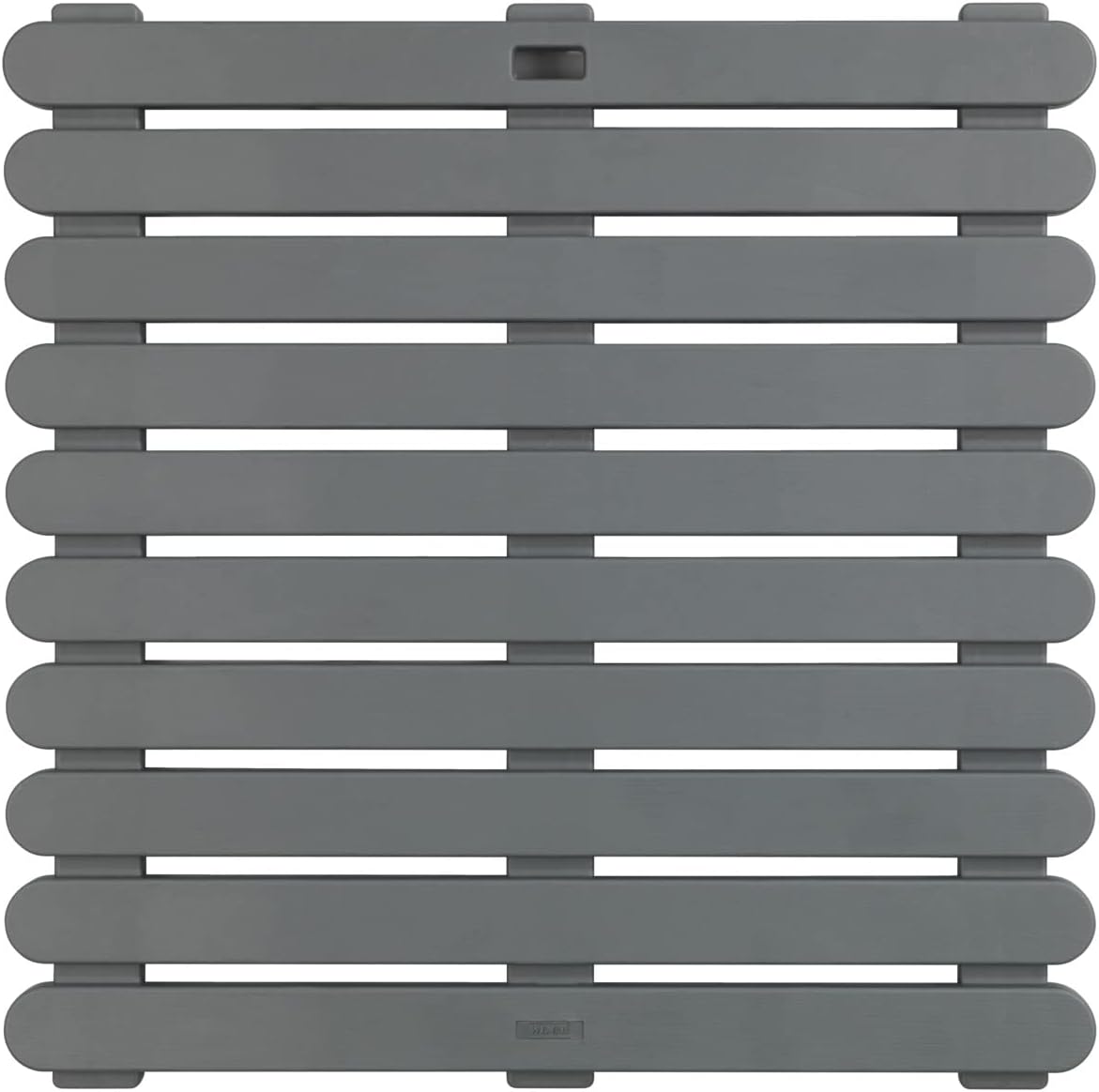 Alternative view of İç ve Dış Mekan Banyo Paspası Gri 55 x 55 cm Duş Paspası, Duş Paspası, Banyo Paspası, Yüzme Havuzu Paspası, Kaymaz Yapılı Sauna Paspası Gri