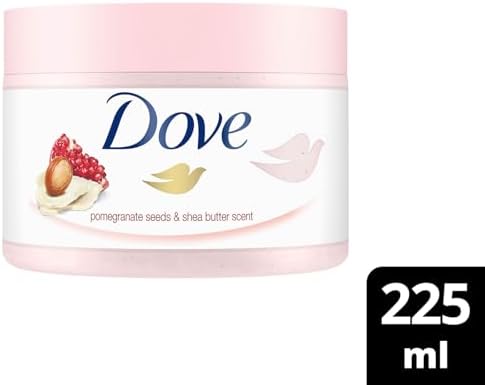 Alternative view of Dove Vücut Peelingi Nar Çekirdeği ve Shea Yağı 225ml Beyaz