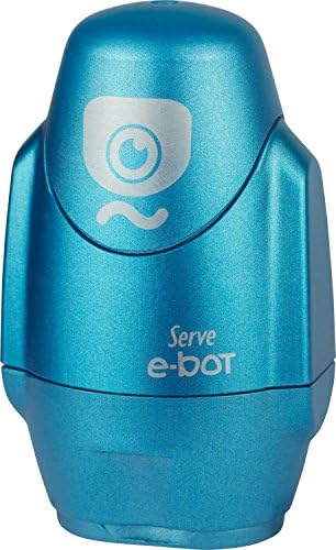 E-Bot Silgili Kalemtiras Metalik Mavi Tekli