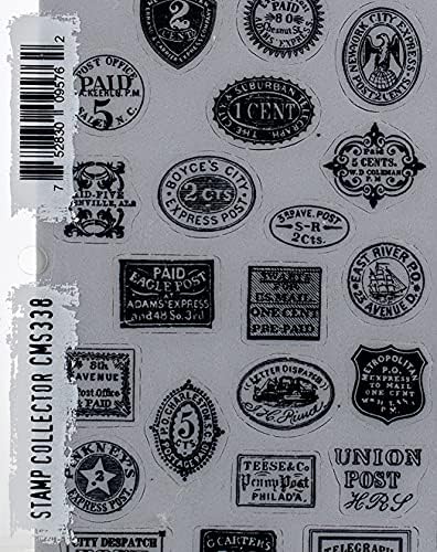 Anonymous Tim Holtz Cling 7"X8.5", Damga Toplayıcı