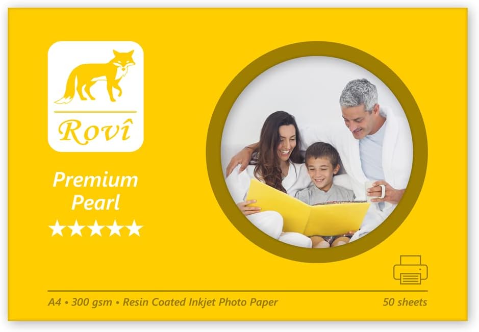 Premium İnci Fotoğraf Kağıdı 300gsm 50yp A4