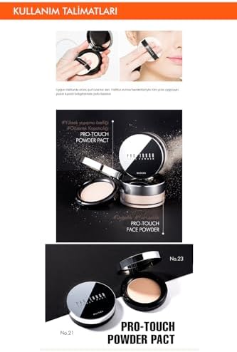 Cildin Parlak Ve Pürüzsüz Gösteren Kompakt Pudra Pro- Powder Pact SPF25/PA++ (No.23)