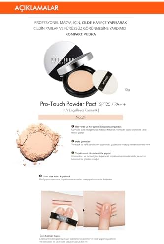 Alternative view of Pürüzsüz Görünüm Sağlayan Kompakt Pudra Pro- Powder Pact SPF25/PA++ (No.21)
