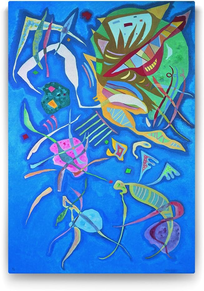 Kandinsky - Silent Harmony Tablosu - 100x140cm