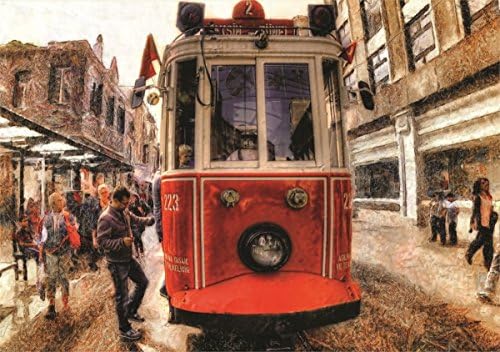 Tramvay 1000 Parça Puzzle
