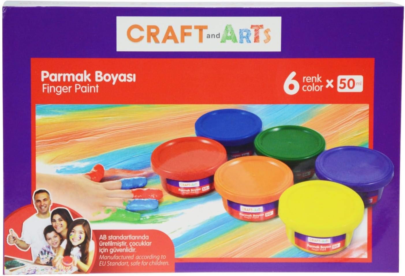 Alternative view of And Arts Parmak Boya, 6X50 Ml