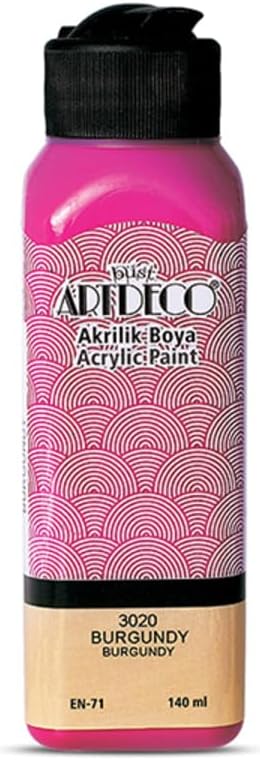 Alternative view of Akrilik Boya, 140ml, Burgundy 3020