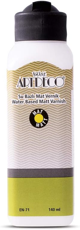 Su Bazlı Mat Vernik, 140ml