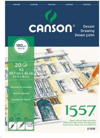 1557 Resim Ve Çizim Blok 180Gr A4 20Yp Üstten Spiralli Resim Defteri