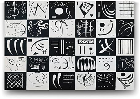 Kandinsky - Thirty Tablosu - 90x60cm