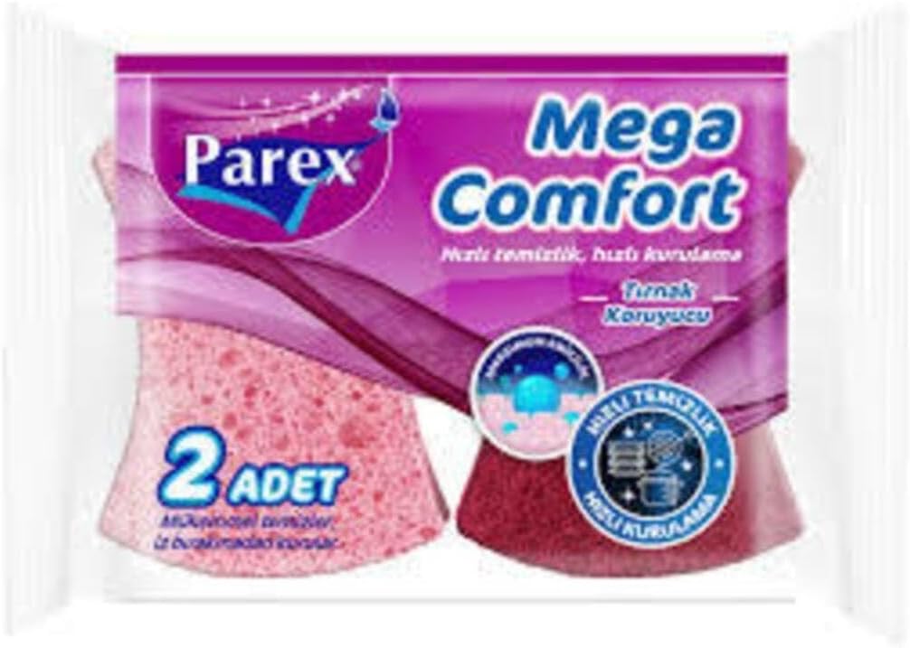 Sünger Oluklu 2'Li 1 Paket (1 x 2 Adet)