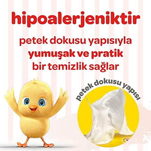 Alternative view of Dalin Klasik Islak Havlu 3'lü Paket (3 x 56 Adet)