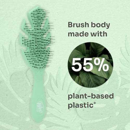 Wet Brush Go Green Detangler Saç Fırçası Yeşil