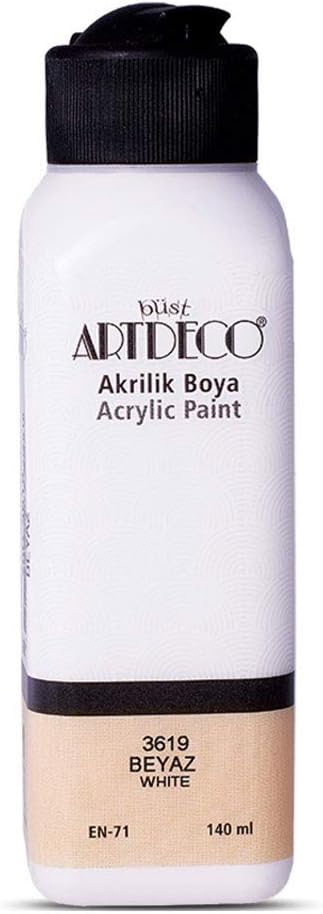 Alternative view of Akrilik Boya, 140ml, Beyaz 3619