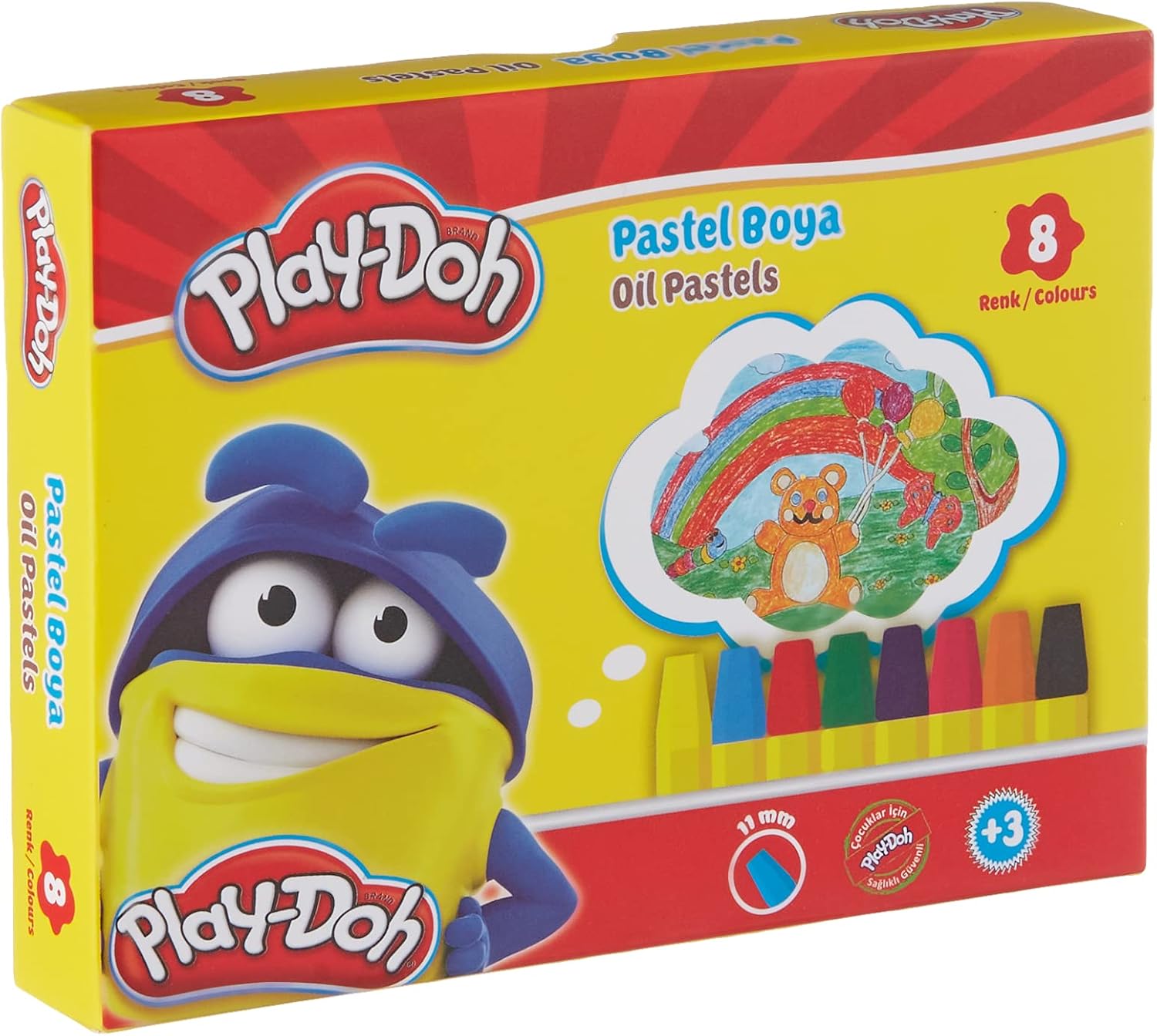 PLAY-DOH PASTEL 8 RENK