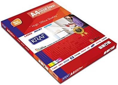 Kraf KF-2000 Laser Etiket, 210 x 297 mm