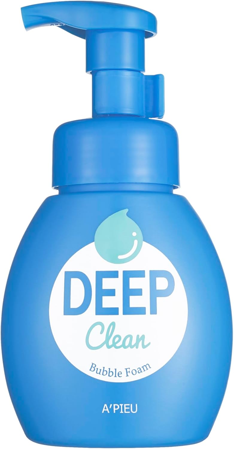 A'PIEU Soda ve Karbonat İçeren Nemlendirici Etkili Temizleme Köpüğü Deep Clean Bubble 200 mililitre