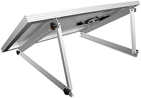 71 cm Ayarlanabilir Güneş Paneli Montaj Braketleri, Katlanabilir Eğim Ayakları, Karavan Çatı Tekne İçin