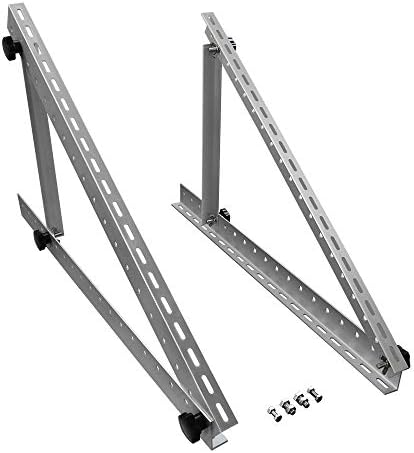 Alternative view of 71 cm Ayarlanabilir Güneş Paneli Montaj Braketleri, Katlanabilir Eğim Ayakları, Karavan Çatı Tekne İçin