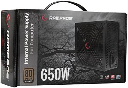 Alternative view of RMP-650-80PB 650W 14cm Siyah Fan 80 Plus Bronze Aktif PFC Power