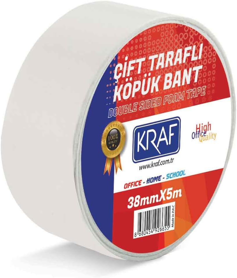 Alternative view of Güçlü - Kraf Çift Taraflı Köpük Bant - 38 mm x 5 metre