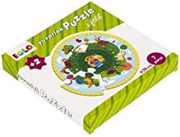 Yuvarlak Puzzle Çiftlik (Kapak Değişebilir)