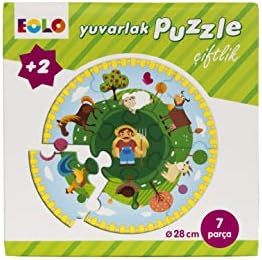 Alternative view of Yuvarlak Puzzle Çiftlik (Kapak Değişebilir)
