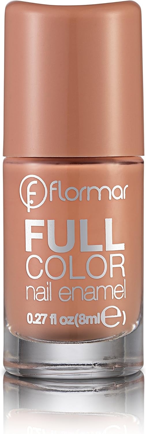 Yoğun Pigmentli Parlak Oje Full Nail Enamel Fc45 Peach Sparkler