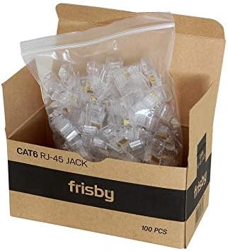 Alternative view of FnwRj4520N Rj45 Utp Cat6 Konnektor 100'lü Paket