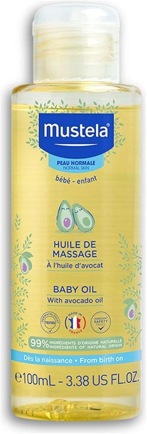 Yağı İçeren Bebek Masaj Yağı 100 ml